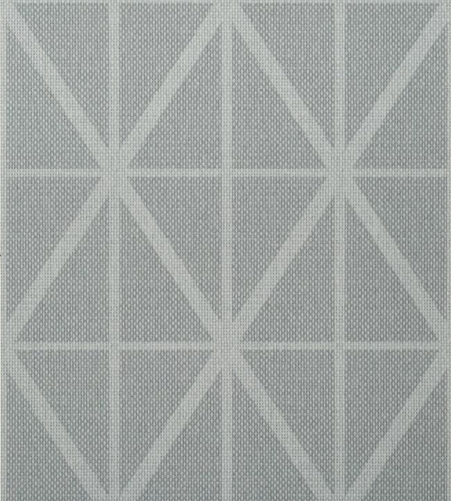 Cafe Weave Trellis Wallpaper - Gray