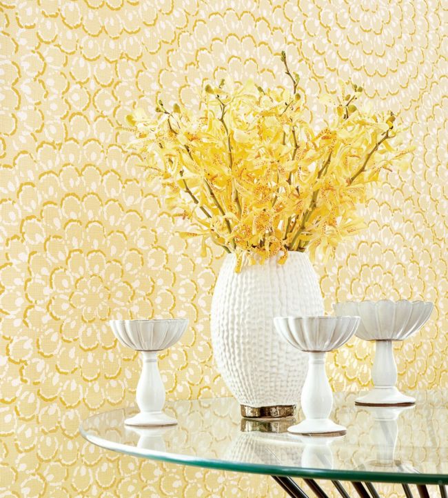 Aster Room Wallpaper 2 - Yellow