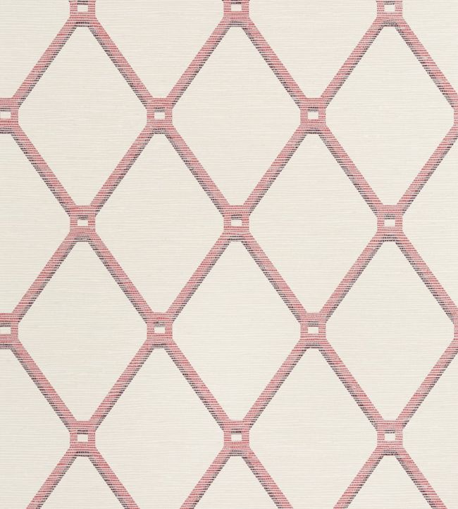 Easom Trellis Wallpaper - Pink 