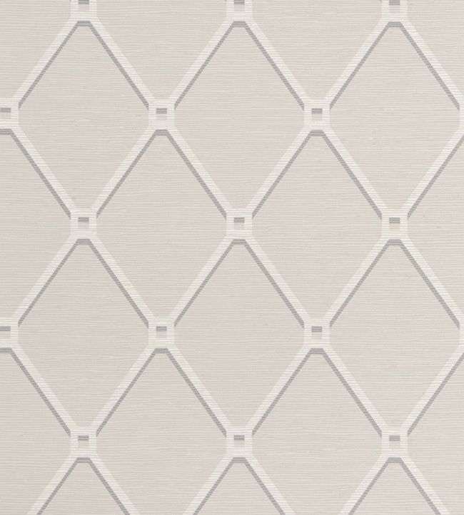 Easom Trellis Wallpaper - Gray