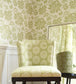 Helena Room Wallpaper - Green