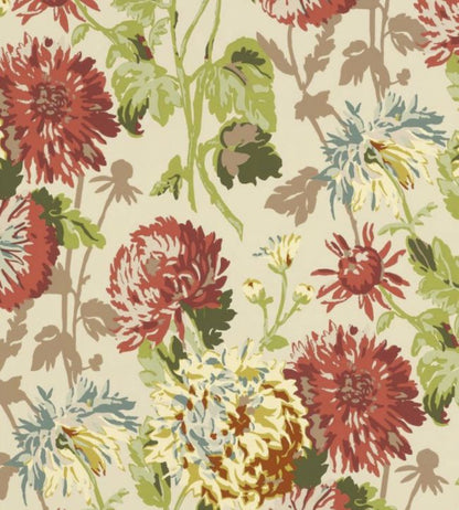 Longwood Wallpaper - Red