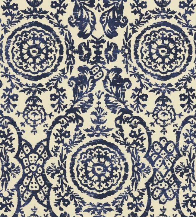 Sansome Wallpaper - Blue 