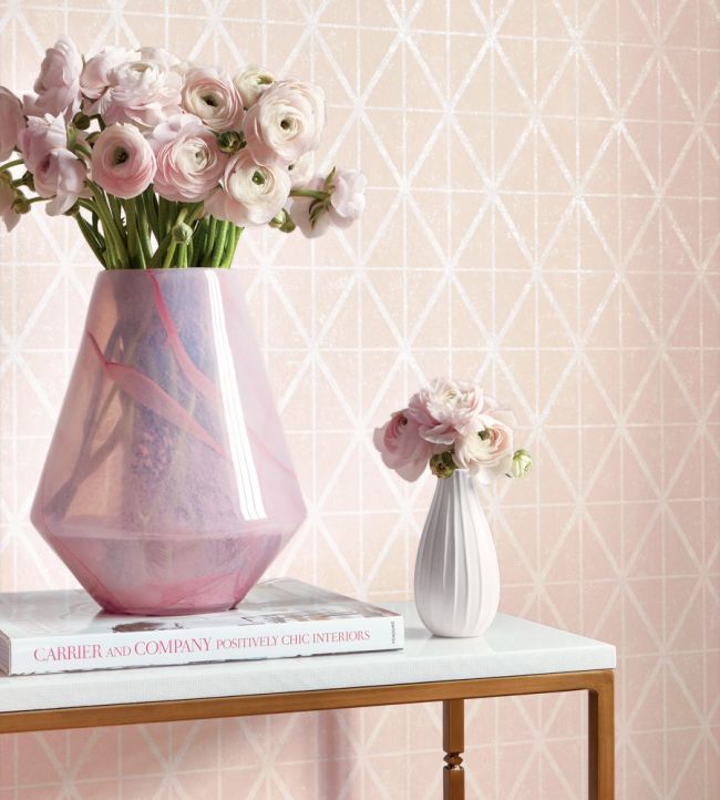 Capella Room Wallpaper - Pink