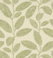 Komodo Leaves Wallpaper - Green