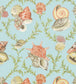 Sumba Shell Wallpaper - Teal 