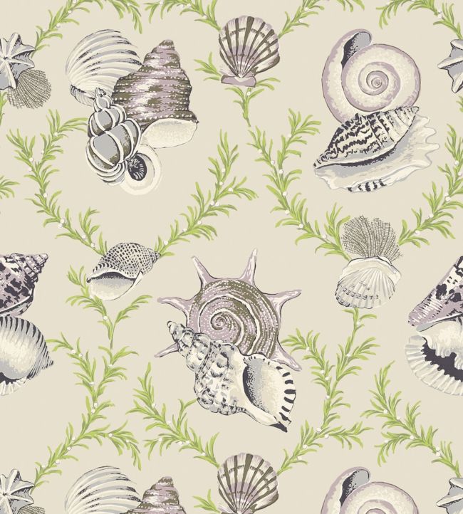 Sumba Shell Wallpaper - Purple