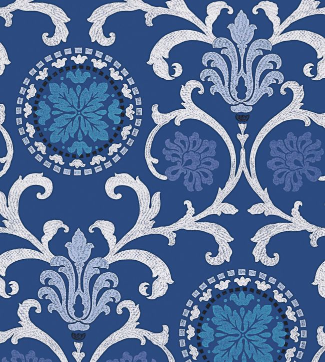 Banyan Wallpaper - Blue