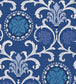 Banyan Wallpaper - Blue