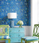 Sevita Room Wallpaper - Blue