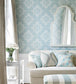 Tarragon Room Wallpaper - Teal