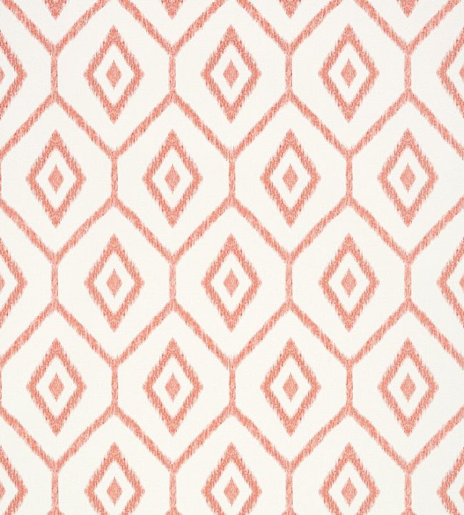 Bari Ikat Wallpaper - Orange