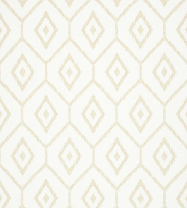 Bari Ikat Wallpaper - Cream