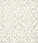 Patara Ikat Wallpaper - Gray