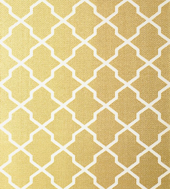 Carolyn Trellis Wallpaper - Gold