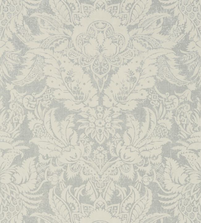 Chardonnet Damask Wallpaper - Gray