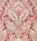 Chardonnet Damask Wallpaper - Red 