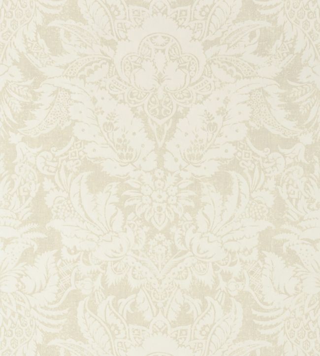 Chardonnet Damask Wallpaper - Cream