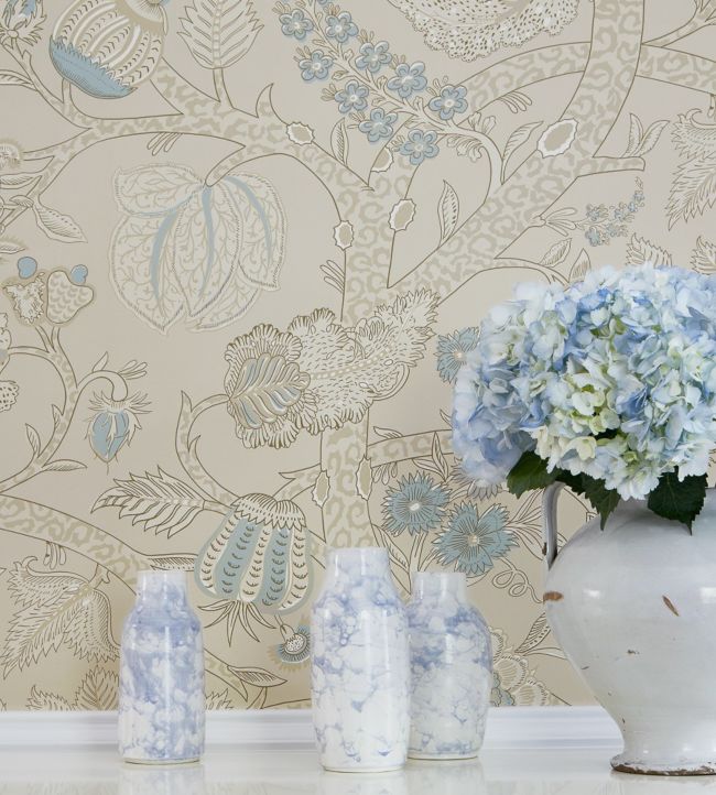 Macbeth Room Wallpaper 2 - Cream