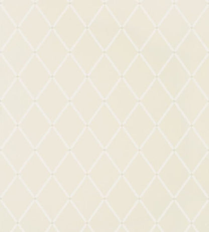 Pompton Trellis Wallpaper - Cream 