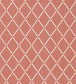 Pompton Trellis Wallpaper - Orange 