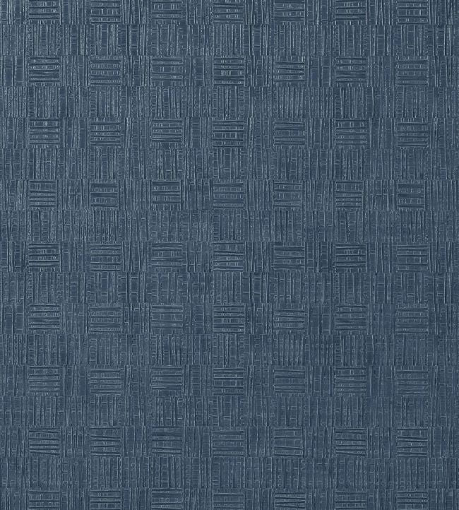 Tunica Basket Wallpaper - Blue 