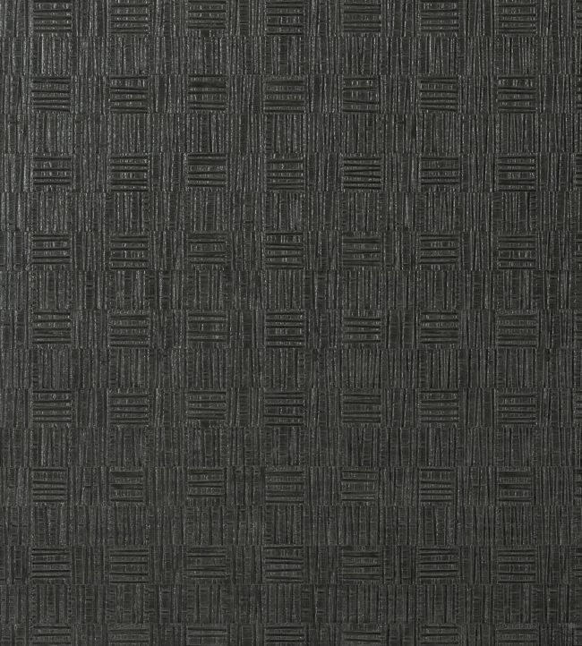 Tunica Basket Wallpaper - Black
