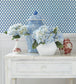 Bijou Room Wallpaper - Blue