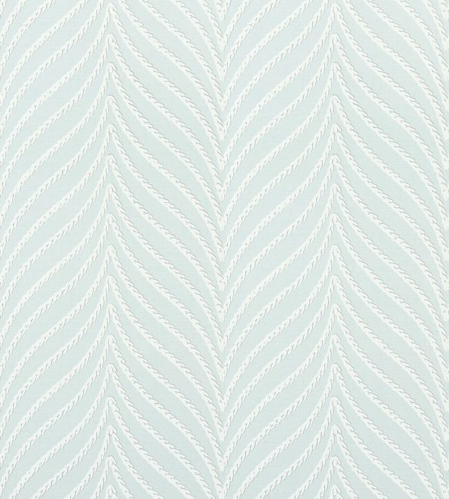 Clayton Herringbone Wallpaper - Blue