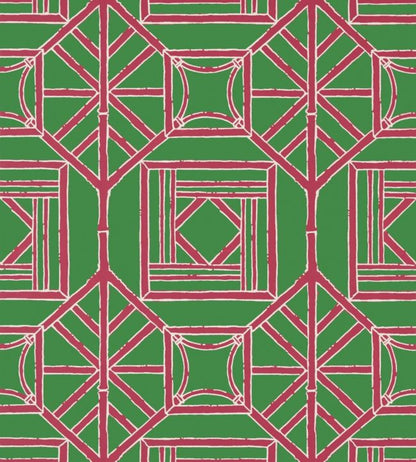 Shoji Panel Wallpaper - Green 