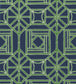 Shoji Panel Wallpaper - Blue