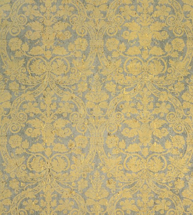 Curtis Damask Wallpaper - Gold