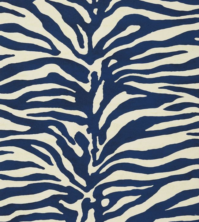 Serengeti Wallpaper - Blue 