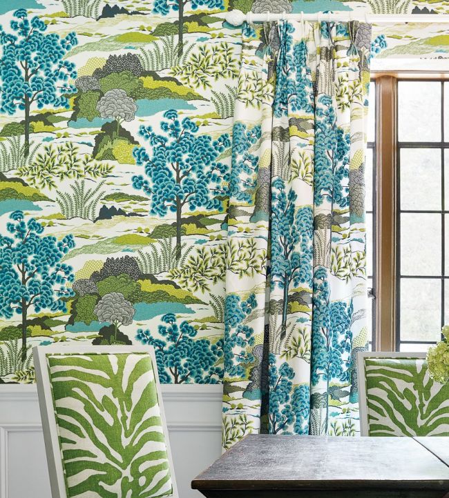 Daintree Room Wallpaper - Green