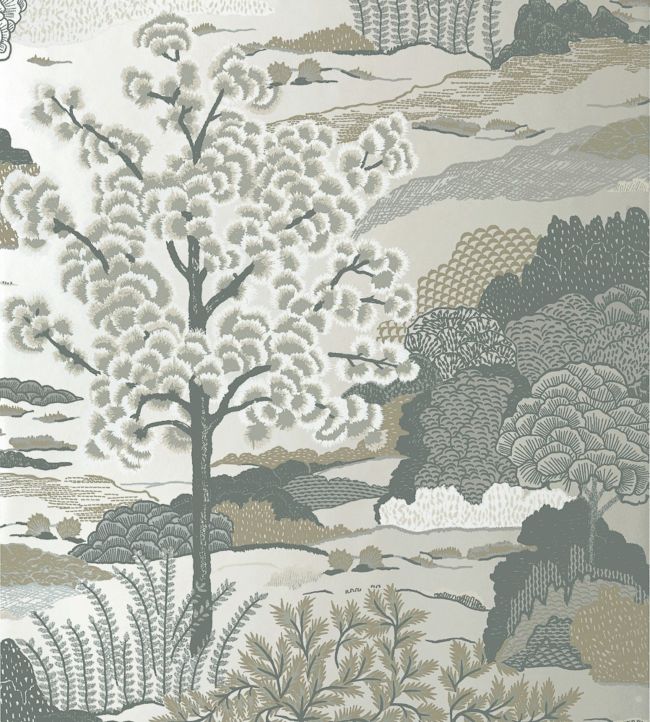 Daintree Wallpaper - Gray