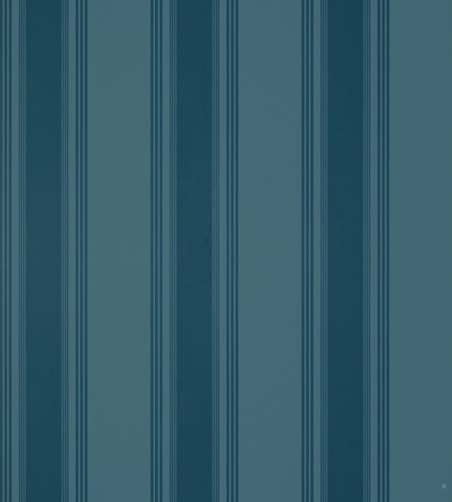 Brittany Stripe Wallpaper - Teal
