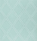 Diamond Head Wallpaper - Teal 