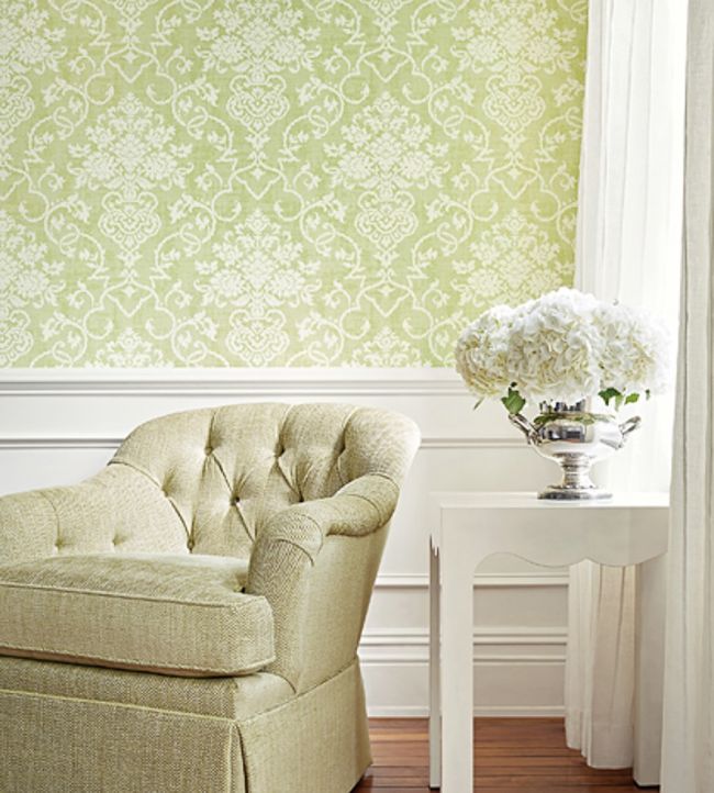 Alicia Room Wallpaper - Green