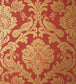 Passaro Damask Wallpaper - Red 