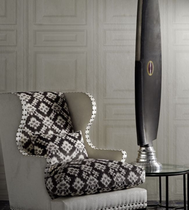 Trianon Room Wallpaper - Gray