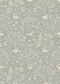 Voysey Park Fabric - Silver - Lewis & Wood