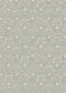 Voysey Park Fabric - Silver - Lewis & Wood