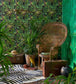 Monkey Business Room Wallpaper - Green