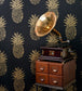 Tobago Room Wallpaper 2 - Black