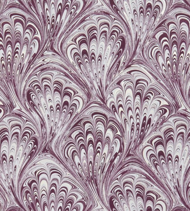 Pavone Wallpaper - Purple 