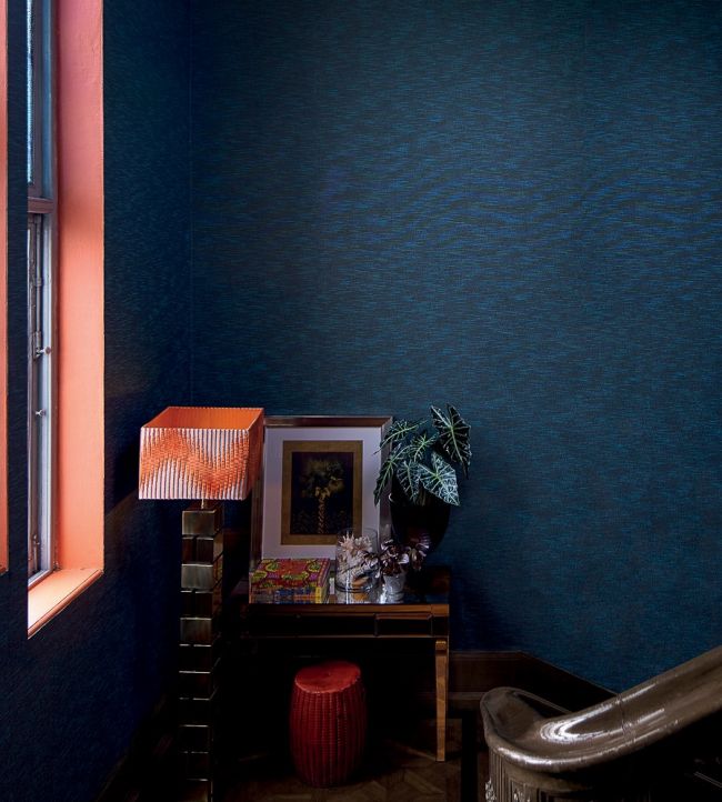 Davis Room Wallpaper - Blue