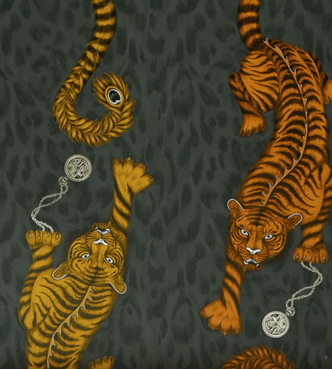 Emma J Shipley Tigris Wallpaper - Yellow