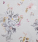 Botanical Bouquet Wallpaper - White