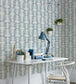 Kicho Room Wallpaper - Teal