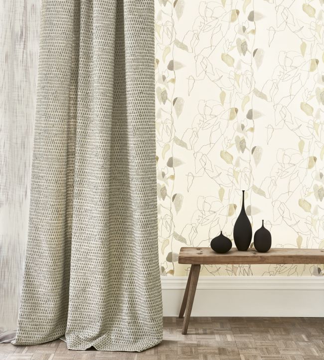 Liana Room Wallpaper - Cream